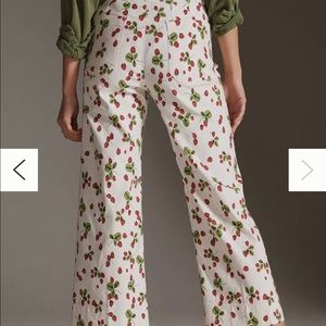 Anthropologie Maeve The Colette Cropped Wide-Leg Pants (new with tags!) size 30